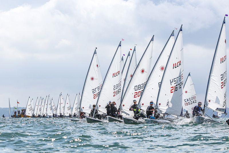 ILCA6 50th Anniversary Regatta at Stokes Bay - photo © Georgie Altham / www.facebook.com/galthamphotography