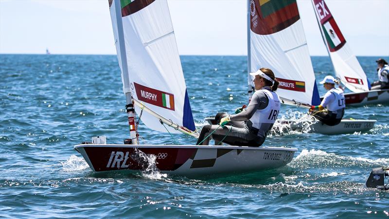 Tokyo2020 - Day 1 - July, 25 - Enoshima, Japan. Murphy (IRL) race 1 Laser Radial - photo © Richard Gladwell - Sail-World.com / nz