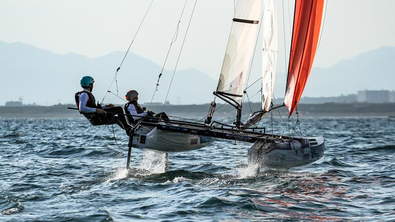 Tokyo2020 - Day 1 - July, 25 - Enoshima, Japan. Nacra 17 - training - photo © Richard Gladwell - Sail-World.com / nz