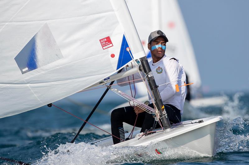 ILCA 6 World Championships in Oman day 3 photo copyright Sander van der Borch / Lloyd Images / Oman Sail taken at  and featuring the ILCA 6 class