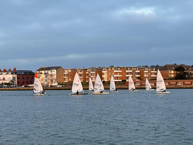 ILCA training at West Kirby - photo © Jon Holt