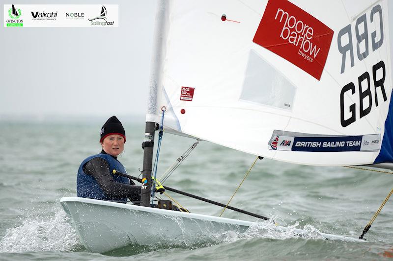 Noble Marine / Vaikobi ILCA 6 Qualifier at Stokes Bay photo copyright Lotte Johnson / www.lottejohnson.com taken at Stokes Bay Sailing Club and featuring the ILCA 6 class