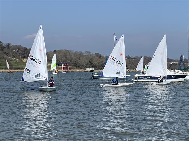 Brading Haven Yacht Club Icebreaker Series final races photo copyright Polly Schafer taken at Brading Haven Yacht Club and featuring the ILCA 6 class