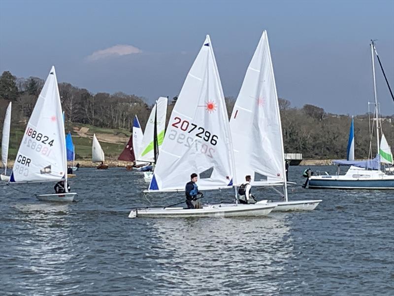 Brading Haven Yacht Club Icebreaker Series final races photo copyright Polly Schafer taken at Brading Haven Yacht Club and featuring the ILCA 6 class