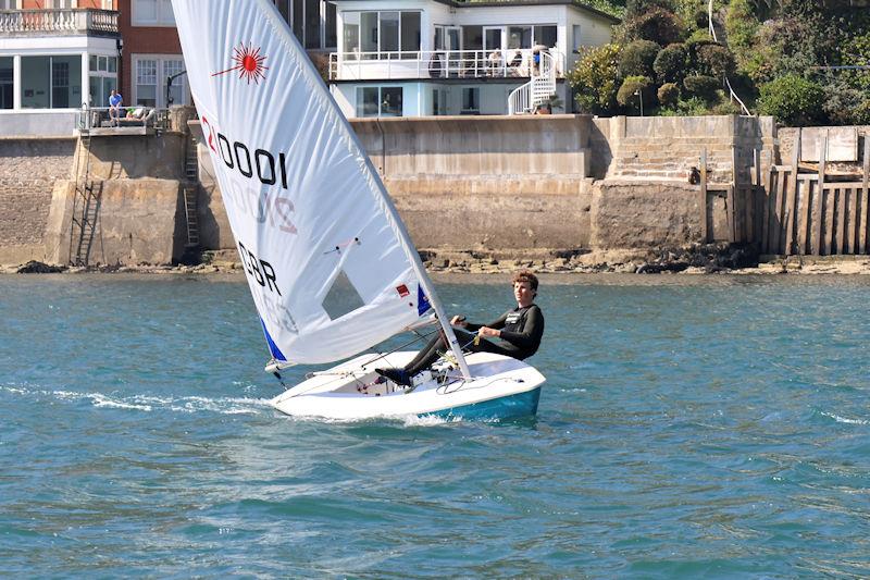 Salcombe YC Sailing Club Series Race 1 photo copyright Lucy Burn taken at Salcombe Yacht Club and featuring the ILCA 6 class