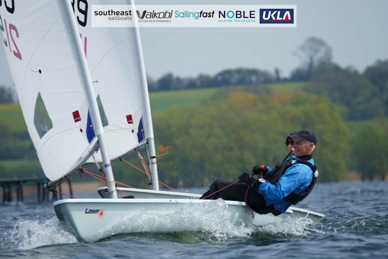 Glyn Purnell in the Noble Marine UKLA Masters ILCA 6 Inland Championships at Chew Valley Lake photo copyright Lotte Johnson / www.lottejohnson.com taken at Chew Valley Lake Sailing Club and featuring the ILCA 6 class