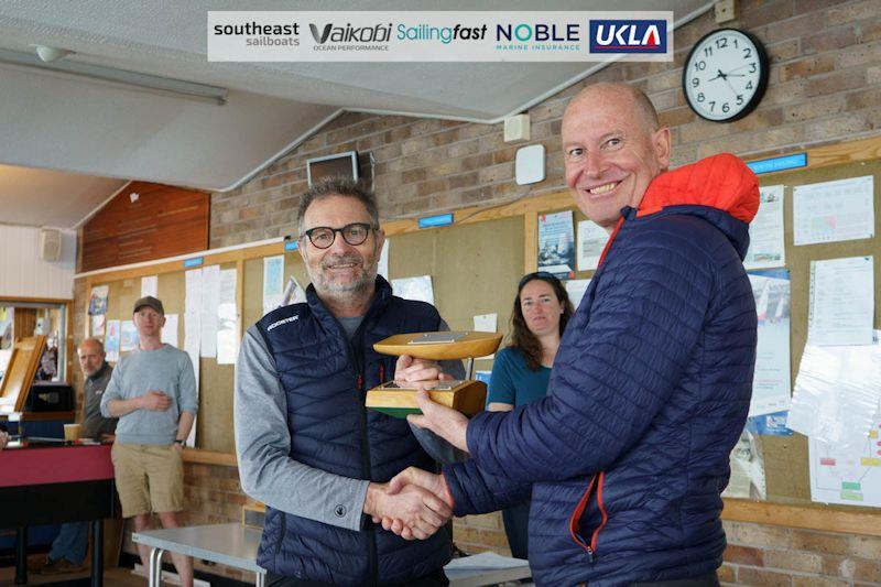 Stephen Cockerill wins the Noble Marine UKLA Masters ILCA 6 Inland Championships at Chew Valley Lake photo copyright Lotte Johnson / www.lottejohnson.com taken at Chew Valley Lake Sailing Club and featuring the ILCA 6 class
