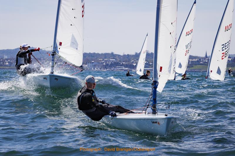 189211 Jonathan O'Shaughnessy (Royal Cork Yacht Club) in the ILCA 6 class during the Irish Sailing Youth Nationals 2022 - photo © David Branigan / Oceansport