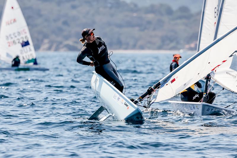 Olivia Christie (NZL) - ILCA 6 - NZL Sailing Team - Semaine Olympique Française de Hyères - April 2022 - photo © Sailing Energy/FFVoile