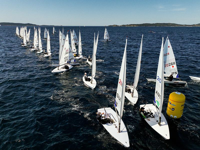 ILCA 6 fleet - Day 5 - 53rd Semaine Olympique Francais, Hyeres - photo © Sailing Energy / FFVOILE