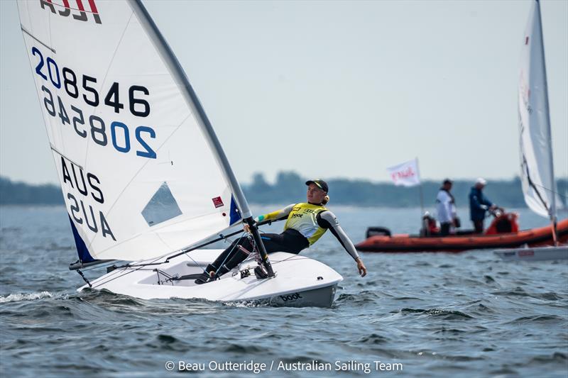 Australia's Mara Stransky had a straight line to the ILCA 6 overall victory at Kiel Week - photo © Beau Outteridge