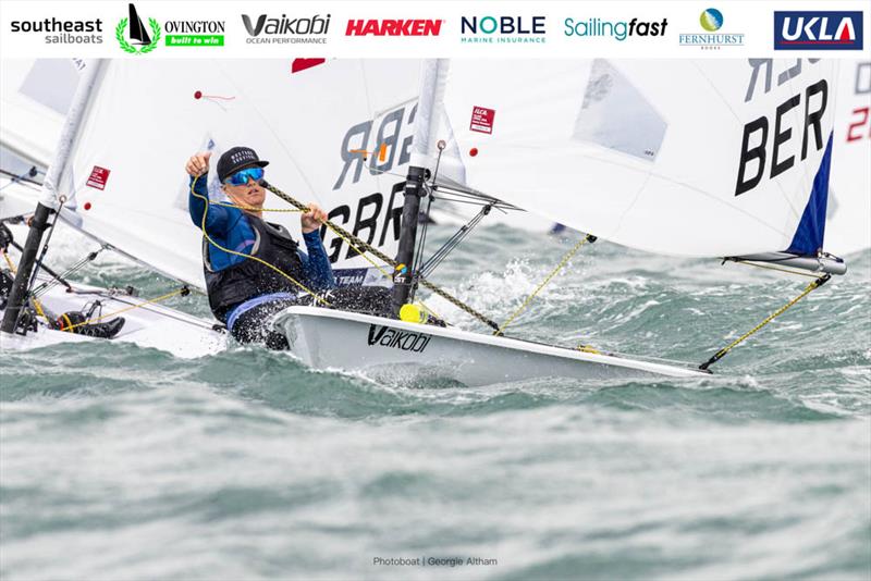 2022 ILCA Nationals at Hayling Island day 3 photo copyright Georgie Altham taken at Hayling Island Sailing Club and featuring the ILCA 6 class