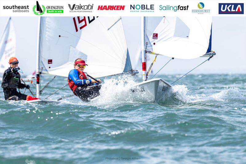 2022 ILCA Nationals at Hayling Island photo copyright Georgie Altham taken at Hayling Island Sailing Club and featuring the ILCA 6 class