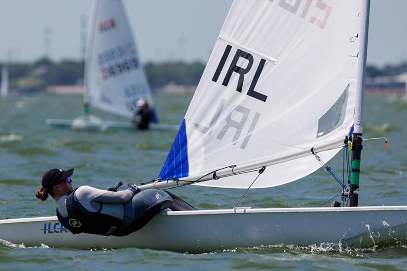 2022 ILCA 6 Youth World Championships photo copyright Eric Andresen taken at Houston Yacht Club and featuring the ILCA 6 class