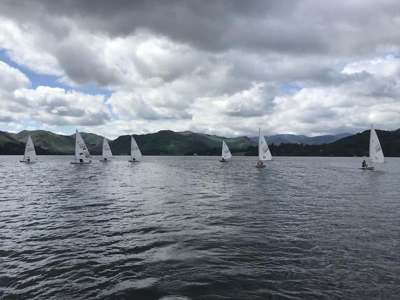 Lighter winds on Sunday for the ILCA training at Ullswater photo copyright Tim Hulse taken at Ullswater Yacht Club and featuring the ILCA 6 class