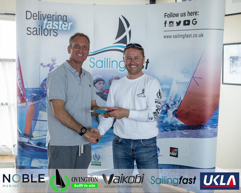Jon Emmett, 1st - Noble Marine Vaikobi UKLA Qualifier 6 at Weymouth photo copyright Georgie Altham / www.facebook.com/galthamphotography taken at Weymouth & Portland Sailing Academy and featuring the ILCA 6 class