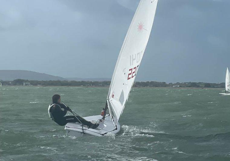 Ian Gregory wins the ILCA 6 Masters Qualifier at Pevensey Bay - photo © UKLA