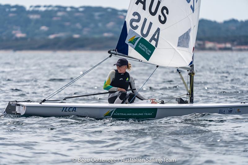 Mara Stransky photo copyright Beau Outteridge taken at Australian Sailing and featuring the ILCA 6 class