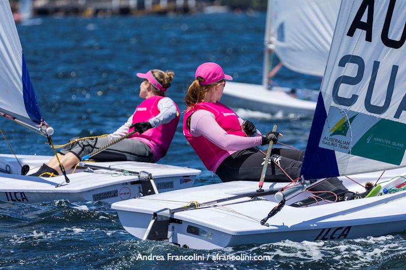 2022 Women's Regatta at Double Bay Sailing Club  photo copyright Andrea Francolini taken at Double Bay Sailing Club and featuring the ILCA 6 class