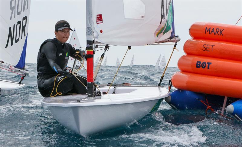 Elyse Ainsworth in action - ILCA European Championships photo copyright Thom Touw Sailing Photographer taken at  and featuring the ILCA 6 class