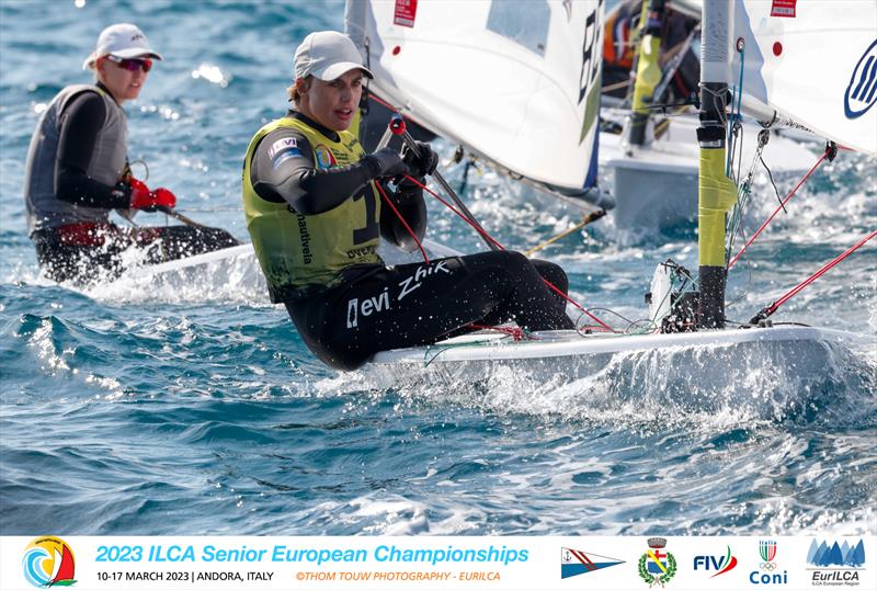 Marit Bouwmeester wins the ILCA 6 Women's fleet at the ILCA European Championships photo copyright Thom Touw Photography / EurILCA taken at Circolo Nautico Andora and featuring the ILCA 6 class