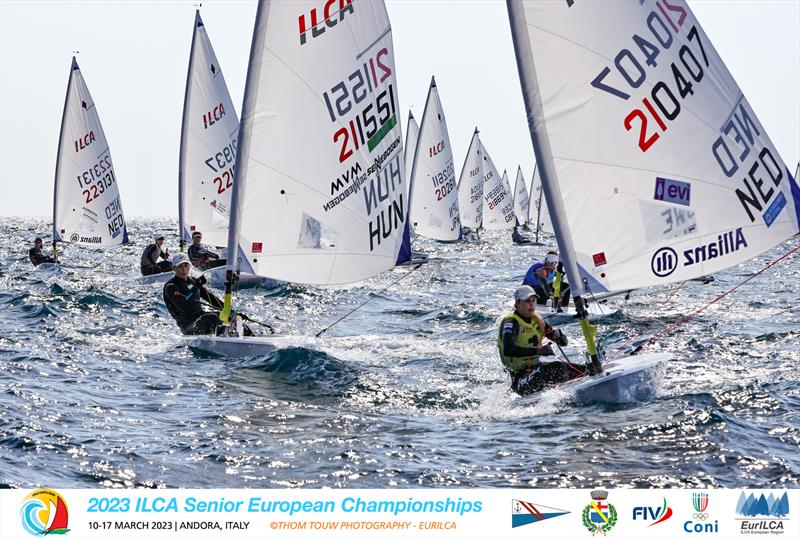 Marit Bouwmeester wins the ILCA 6 Women's fleet at the ILCA European Championships photo copyright Thom Touw Photography / EurILCA taken at Circolo Nautico Andora and featuring the ILCA 6 class