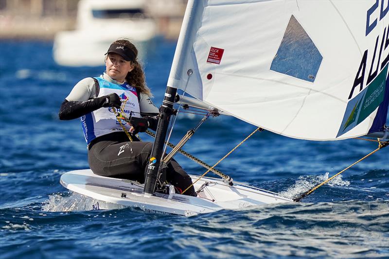 Elyse Ainsworth - Trofeo Princesa Sofia Regatta photo copyright Sailing Energy / Princesa Sofia Mallorca taken at  and featuring the ILCA 6 class