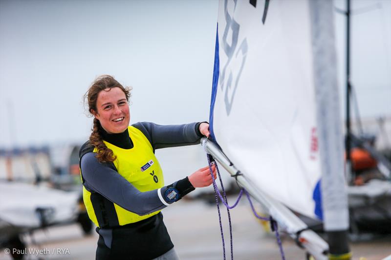 2023 RYA Youth National Championships at the WPNSA photo copyright Paul Wyeth / RYA taken at Weymouth & Portland Sailing Academy and featuring the ILCA 6 class