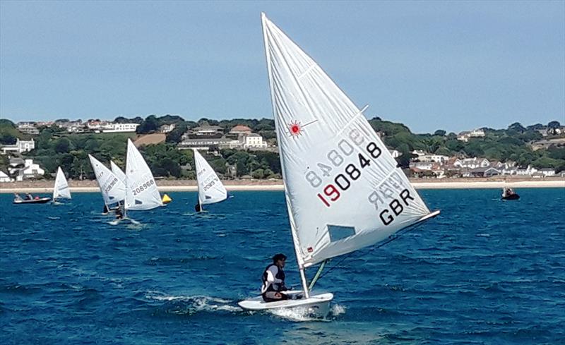 Fast dinghy class in Jersey photo copyright RCIYC taken at Royal Channel Islands Yacht Club and featuring the ILCA 6 class