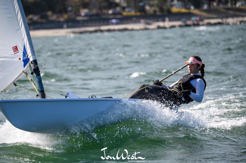 Oceania and Australian ILCA Laser Championships photo copyright Jon West Photography taken at Georges River 16ft Skiff Sailing Club  and featuring the ILCA 6 class