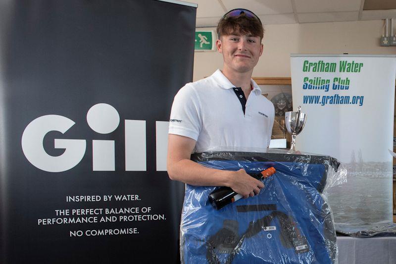 Henry Redmond won the ILCA 6 fleet at the Gill ILCA Midland Grand Prix at Grafham - photo © Paul Sanwell / OPP