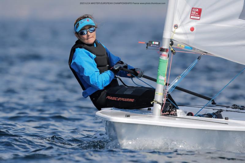 2023 ILCA Master Europeans at Douarnenez, France Day 3 photo copyright Thom Touw / www.thomtouw.com taken at Société des régates de Douarnenez and featuring the ILCA 6 class