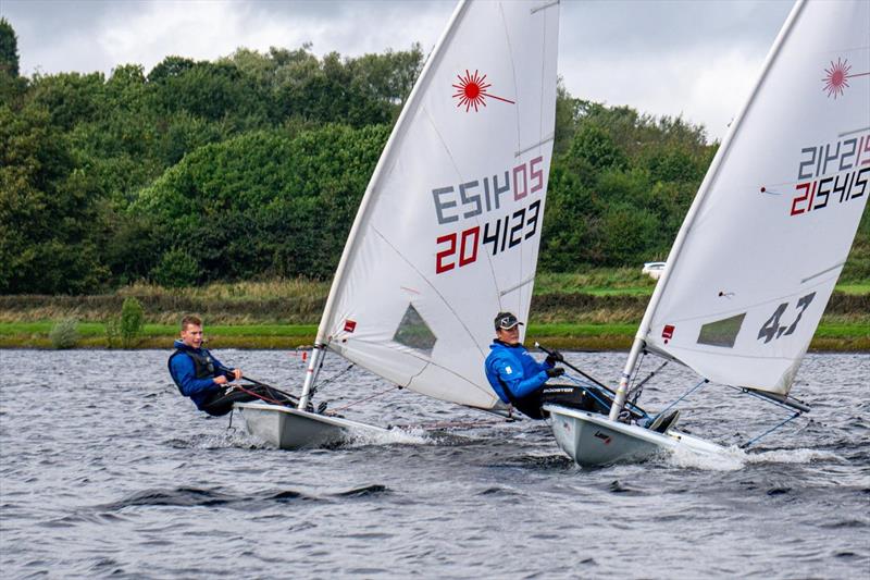 James and Millie battle it out during the Bartley SC ILCA Open - photo © Richard Ludlum