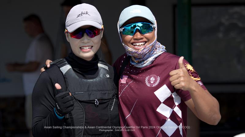 Asian Sailing Championships - ILCA 6 sailors - photo © Saksiri Subying