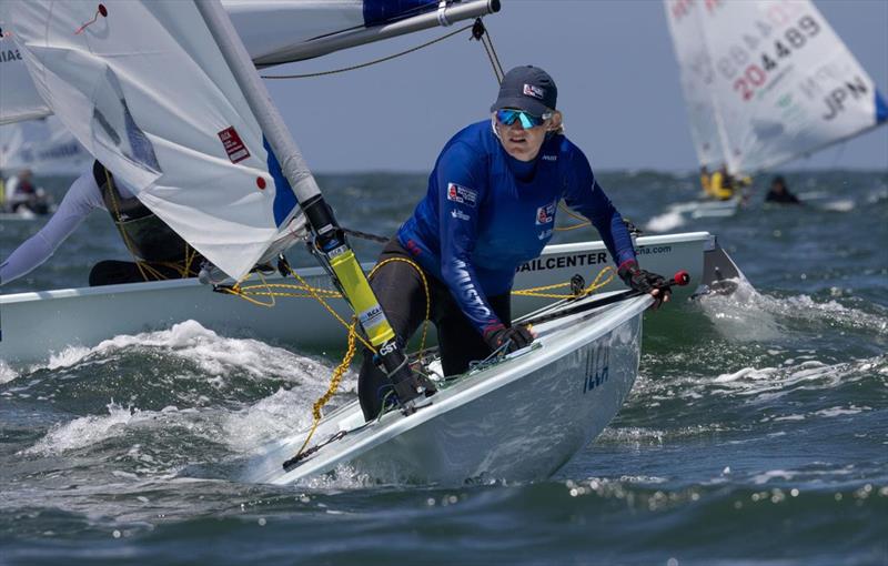 Matilda Nicholls during the 2024 ILCA 6 Women's World Championship at Mar del Plata, Argentina photo copyright Matias Capizzano / ILCA taken at Yacht Club Argentino and featuring the ILCA 6 class