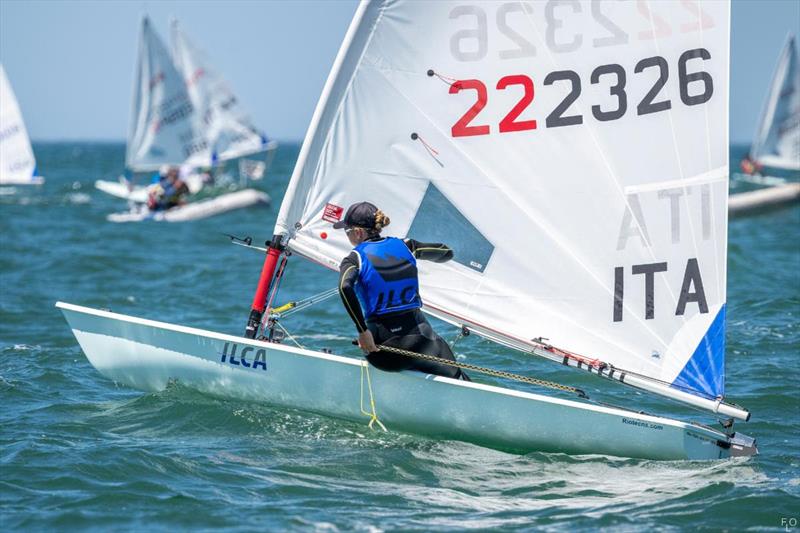 ILCA 6 Youth & Men's Worlds at Argentina Day 2 photo copyright Florencia González Alzaga taken at Yacht Club Argentino and featuring the ILCA 6 class