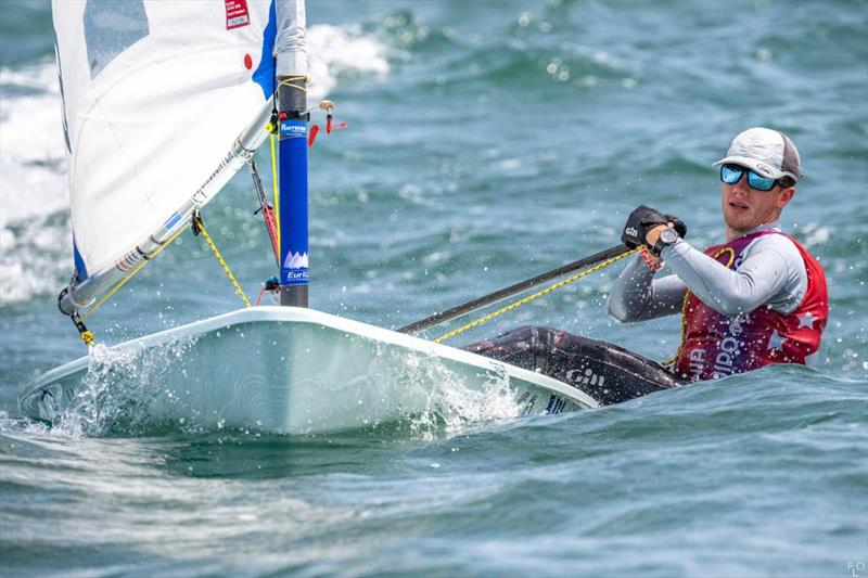 ILCA 6 Youth & Men's Worlds at Argentina Day 3 photo copyright Florencia González Alzaga taken at Yacht Club Argentino and featuring the ILCA 6 class