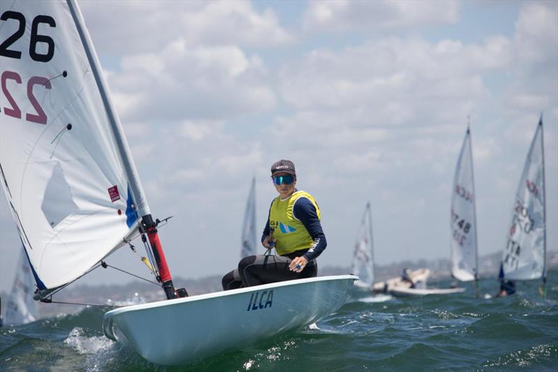 ILCA 6 Youth & Men's Worlds at Argentina Day 4 photo copyright Carolina Prado and Martina Brun taken at Yacht Club Argentino and featuring the ILCA 6 class