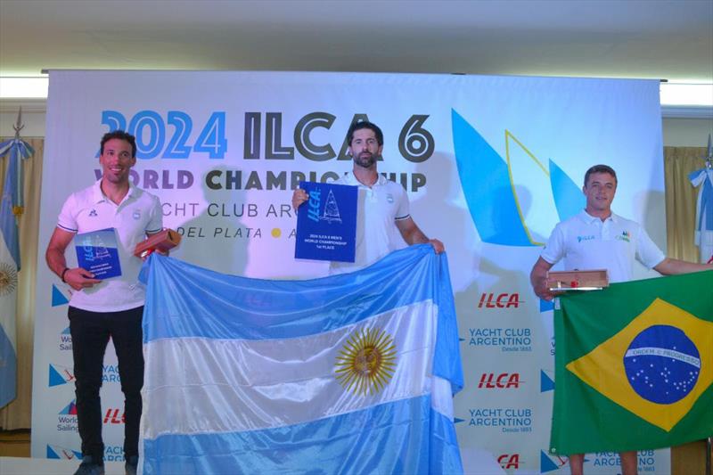 ILCA 6 Youth & Men's Worlds at Argentina Celebrations photo copyright Carolina Prado and Martina Brun taken at Yacht Club Argentino and featuring the ILCA 6 class