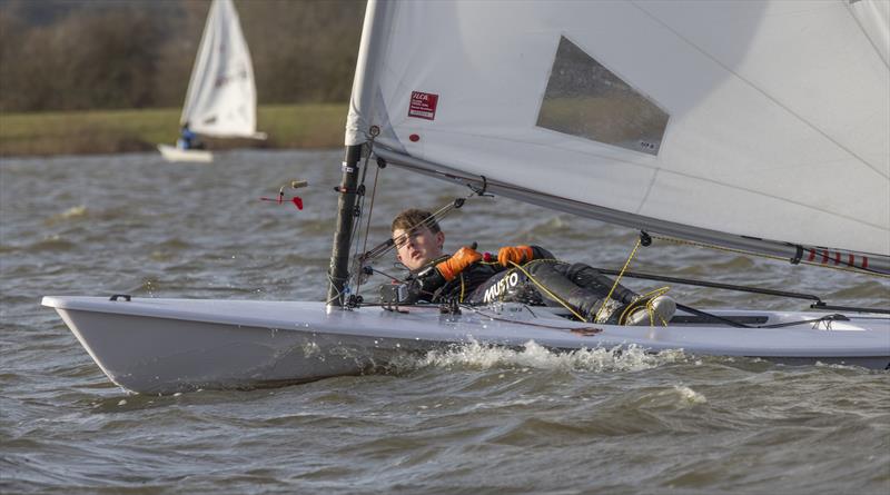 Sixteen year old Sam Grayton wins the Notts County Cooler photo copyright David Eberlin taken at Notts County Sailing Club and featuring the ILCA 6 class
