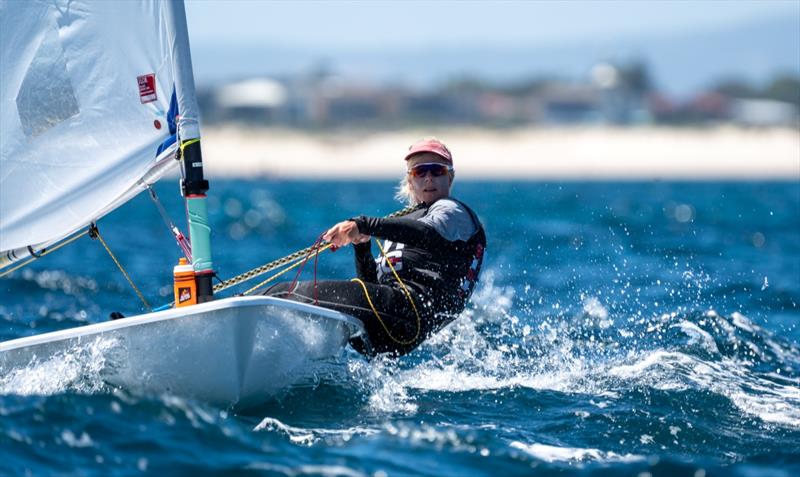 Svenja Weger says Adelaide has been a great venue to get back into sailing - photo © Harry Fisher / Down Under Sail