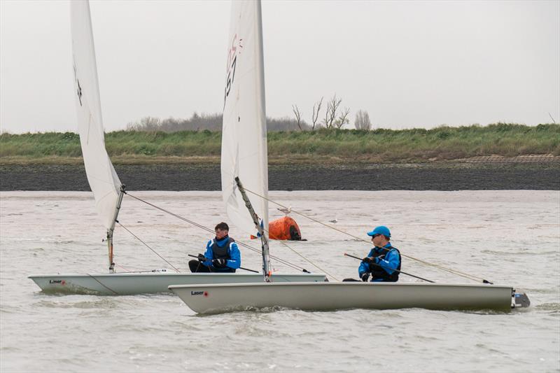 Hayden Gilmore and Nathan Flynn, RCYC Otters, race during Dinghy Easter Regatta - photo © Petru Balau Sports Photography / sports.hub47.com