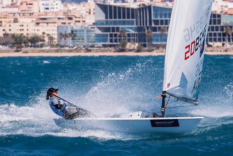 Mara Stransky takes the ILCA6 lead in the 2024 Trofeo Princesa Sofia Mallorca photo copyright World Sailing taken at Real Club Náutico de Palma and featuring the ILCA 6 class