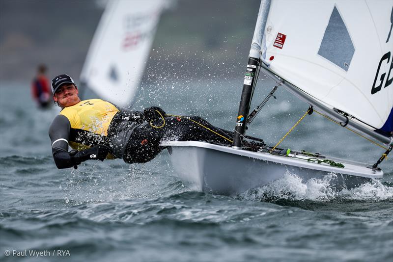 2024 RYA Youth National Championships - Thommie Grit, ILCA 6 - photo © Paul Wyeth / RYA