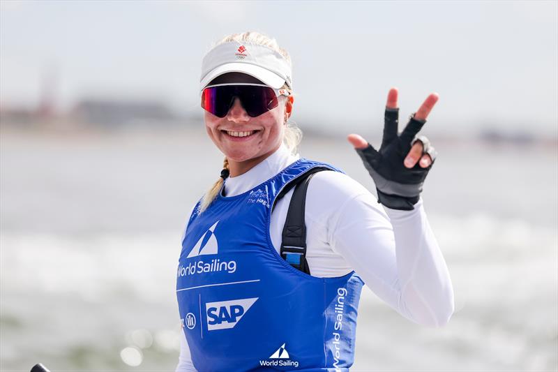 Anne-Marie Rindom photo copyright Sailing Energy / World Sailing taken at  and featuring the ILCA 6 class