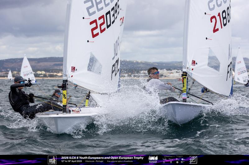 ILCA 6 Youth Europeans at Vilamoura Day 3 photo copyright Prow Media taken at Vilamoura Sailing and featuring the ILCA 6 class