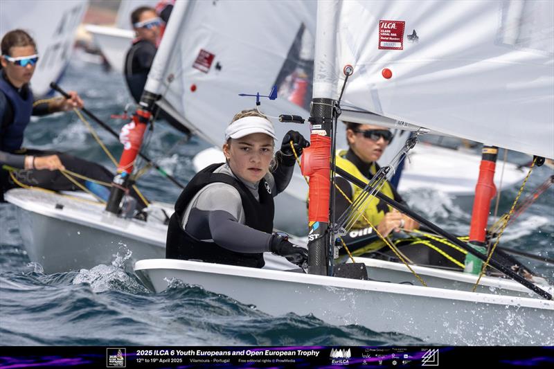 ILCA 6 Youth Europeans at Vilamoura Day 5 photo copyright Prow Media taken at Vilamoura Sailing and featuring the ILCA 6 class
