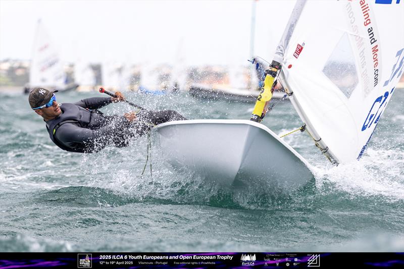 ILCA 6 Youth Europeans at Vilamoura Day 6 photo copyright Prow Media taken at Vilamoura Sailing and featuring the ILCA 6 class