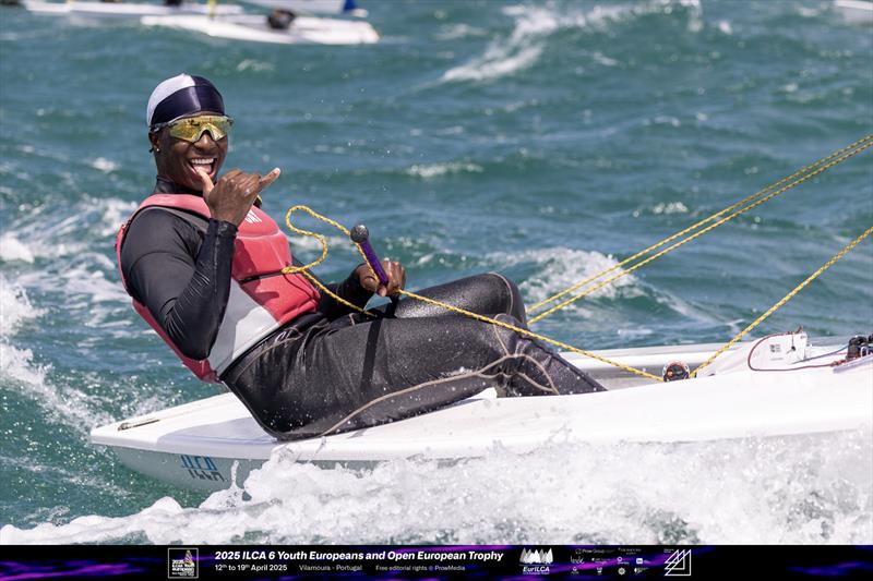 ILCA 6 Youth Europeans at Vilamoura Day 6 photo copyright Prow Media taken at Vilamoura Sailing and featuring the ILCA 6 class
