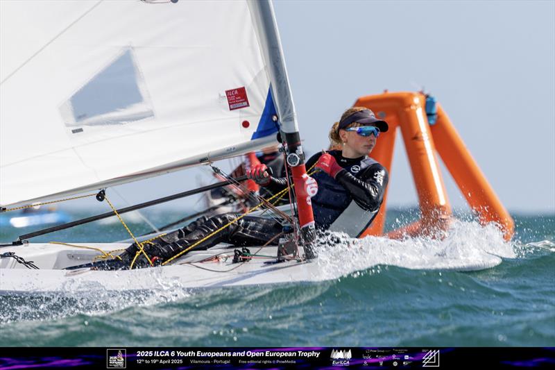 ILCA 6 Youth Europeans at Vilamoura Day 6 photo copyright Prow Media taken at Vilamoura Sailing and featuring the ILCA 6 class